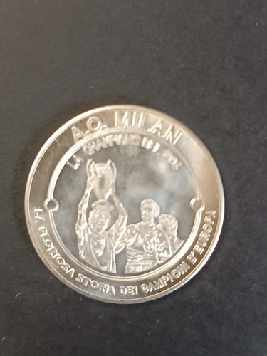 Moneta commemorativa milan - ac,