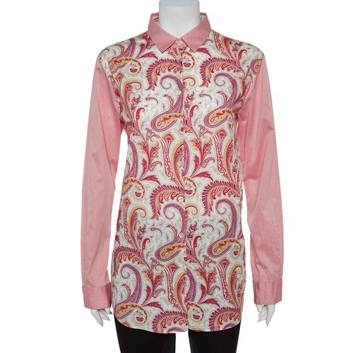 Camicia etro rosa - camicia, stampa