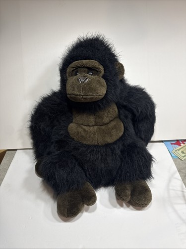 Peluche nero gorilla scimmia