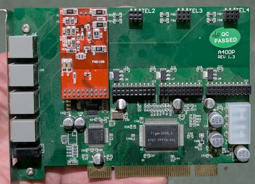 Asterisk a400p port pci - a400p, 4-port