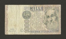 Banconota 1000 lire - lire, polo