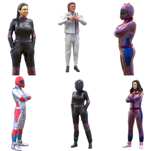 Set figure piloti - set, di