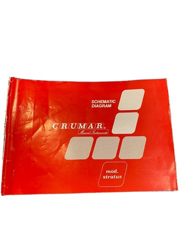 Schema crumar mod stratus - schema,