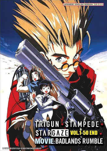 Dvd trigun stampede - dvd, +