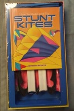 How To Make and Fly Stunt Kite Kit & Book By Jeremy Boyce NIP NOS Sealed 2000
