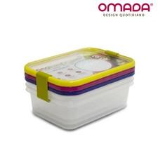 Set 3 Contenitori Frigo