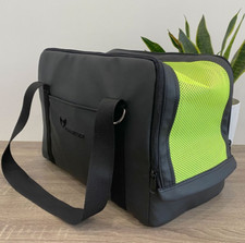 Elegante trasportino per cani tote comodo borsa per cuccioli compagnia aerea borsa da viaggio per animali domestici con rete