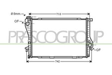 Radiatore Acqua Per BMW 5