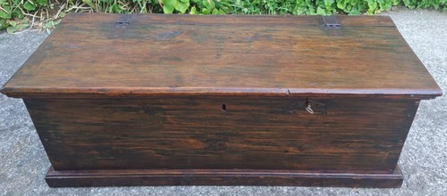 Cassapanca antica legno abete - cassapanca,