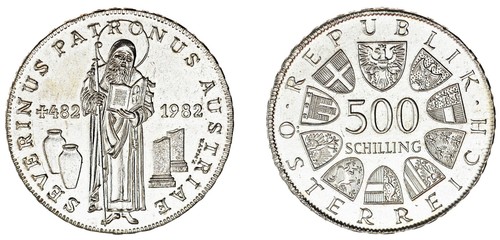 500 schilling chelines - 500,