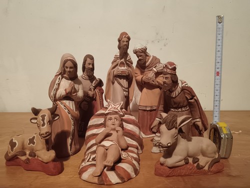 Presepe terracotta peruviano - presepe,