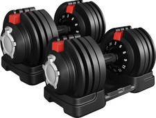 Set manubri regolabili 18kg - set,