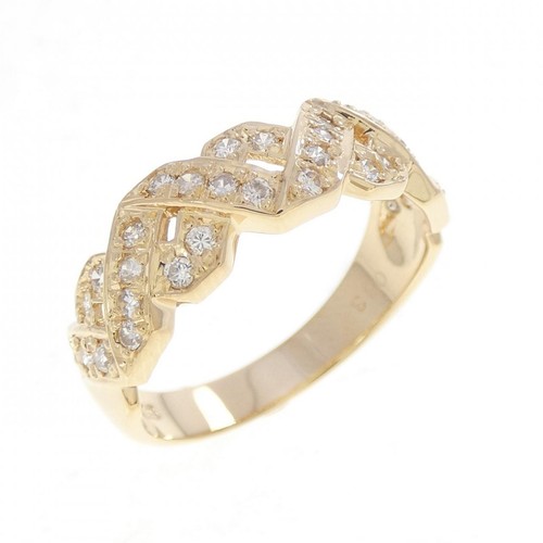 Autentico anello con - , diamanti