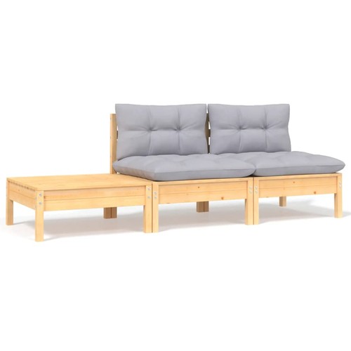 Vidaxl set divani giardino - set, da