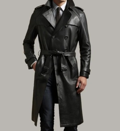 Cappotto lungo uomo nero - , vera