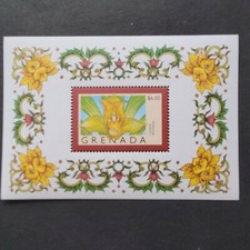 Grenada 1998 / Fiori del Mondo - Lycaste aromatica / 1v ms 