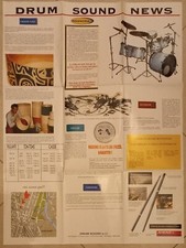 BROCHURE DRUM SOUND LA BATTERIA FAI DA TE PAGINONE PUBBLICITARIO