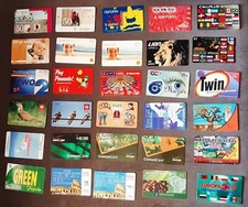 Carte telefoniche varie - estere - 55 pezzi