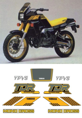 Stickers kit tdr 240 - stickers, 250