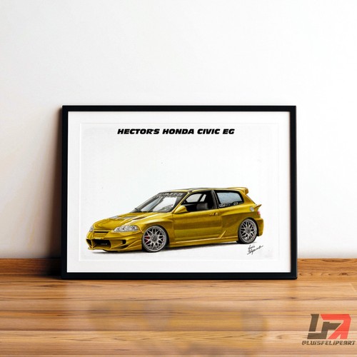 Poster arte auto fast - poster,