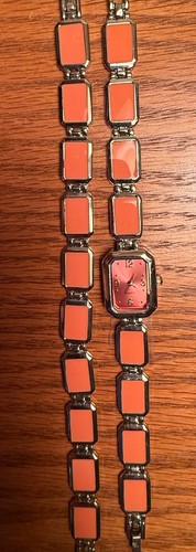 Orologio bracciale corallo - orologio,