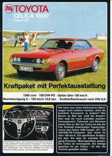 Toyota celica 1600 - 1600, gt