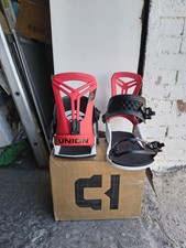 Union  F-Lite Pro Tg. L (43,5-46) Attacchi Snowboard Flite Bindings