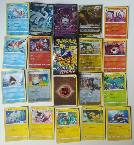 Pokemon cards zenit regale - cards,