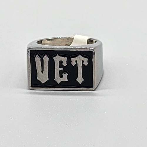 Anello sigillo vet - "vet", veterani