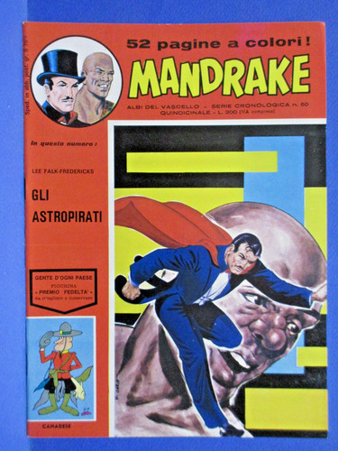 Mandrake cronologica spada - mandrake,