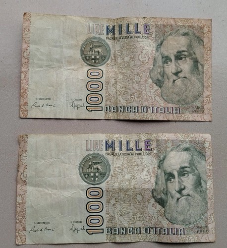 Banconote rare 1000 - banconote,
