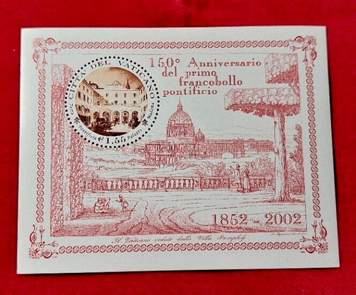 Vaticano 2002 foglietto - foglietto, 150°