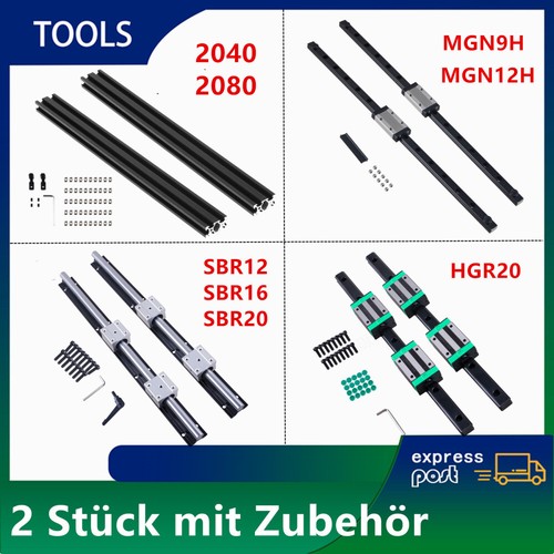 2pcs sbr10 20 hgr120 - 2pcs, sbr10/12/16/20