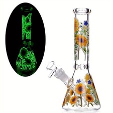 10" Glass Bong Luminous
