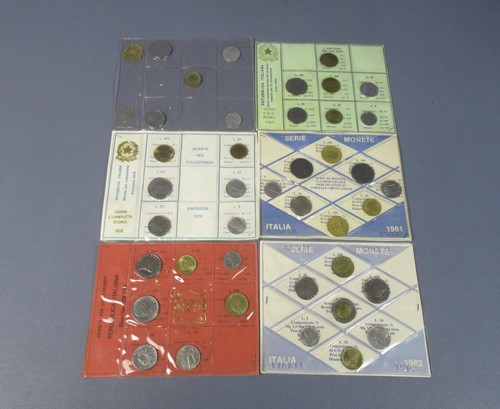 Lotto collezione monete lira