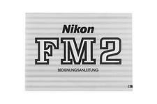 Nikon FM2 FM2N manuale di istruzione in tedesco bedienungsanleitung