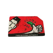 Scheda telefonica usata