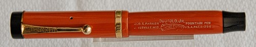 Parker duofold coral red - jr,