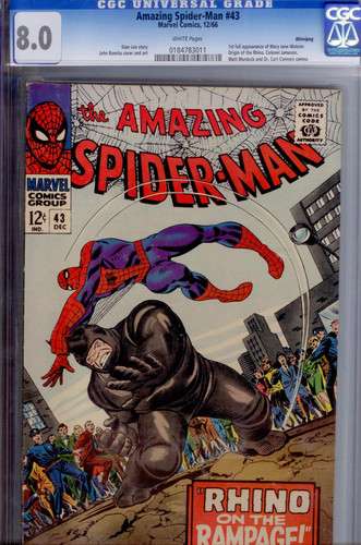 Amazing spider man cgc - cgc, 8.0