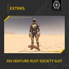 Star Citizen - TUTA ARMATURA RSI VENTURE RUST SOCIETY - Set completo + pezzi
