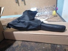 Cuffia e impugnatura freno a mano in pelle originale BMW per serie F.