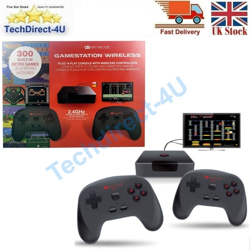Arcade retro game station - game,