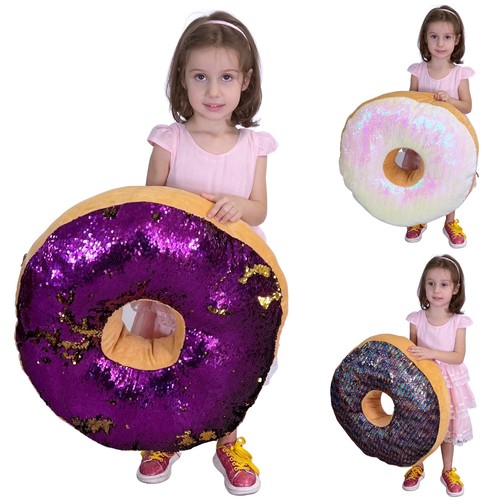 Ciambella gigante 60cm peluche - ciambella,
