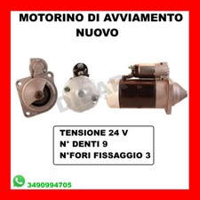 MOTORINO DI AVVIAMENTO NUOVO
