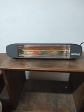 Stufa a infrarossi Heliosa 11 da 1500W, design compatto e moderno, Usata