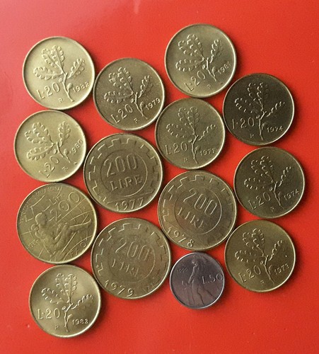 Lotto monete diverse - 14,