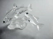 Cristallo Swarovski "TRE PESCI