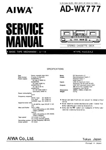 Manuale servizio - manuale,