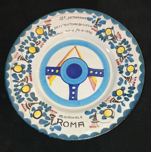 Piatto buon ricordo napoli - ricordo,