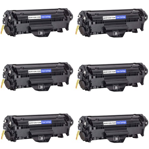 Cartucce toner nero per - 6, hp